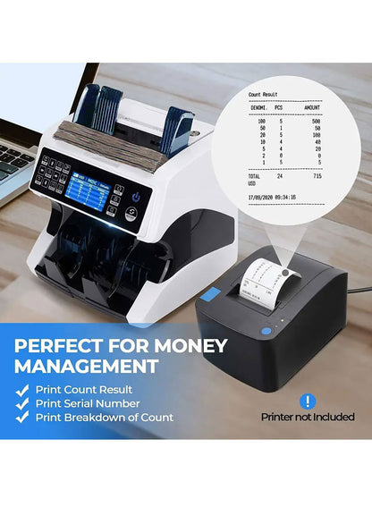 Bill Counterfeit Detector Money Counter